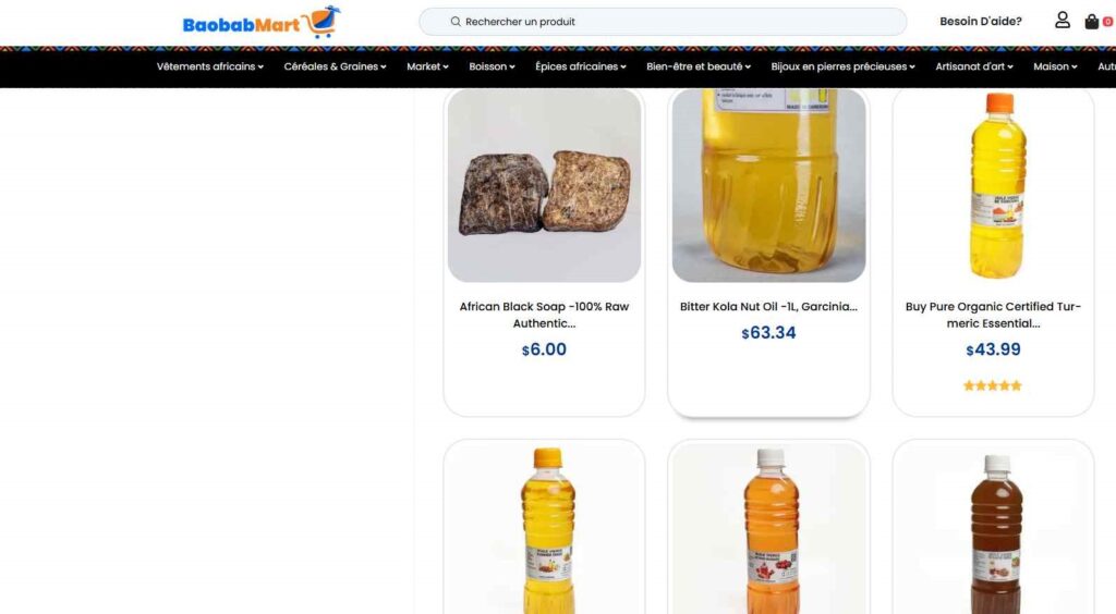 Produits Naturels Africains